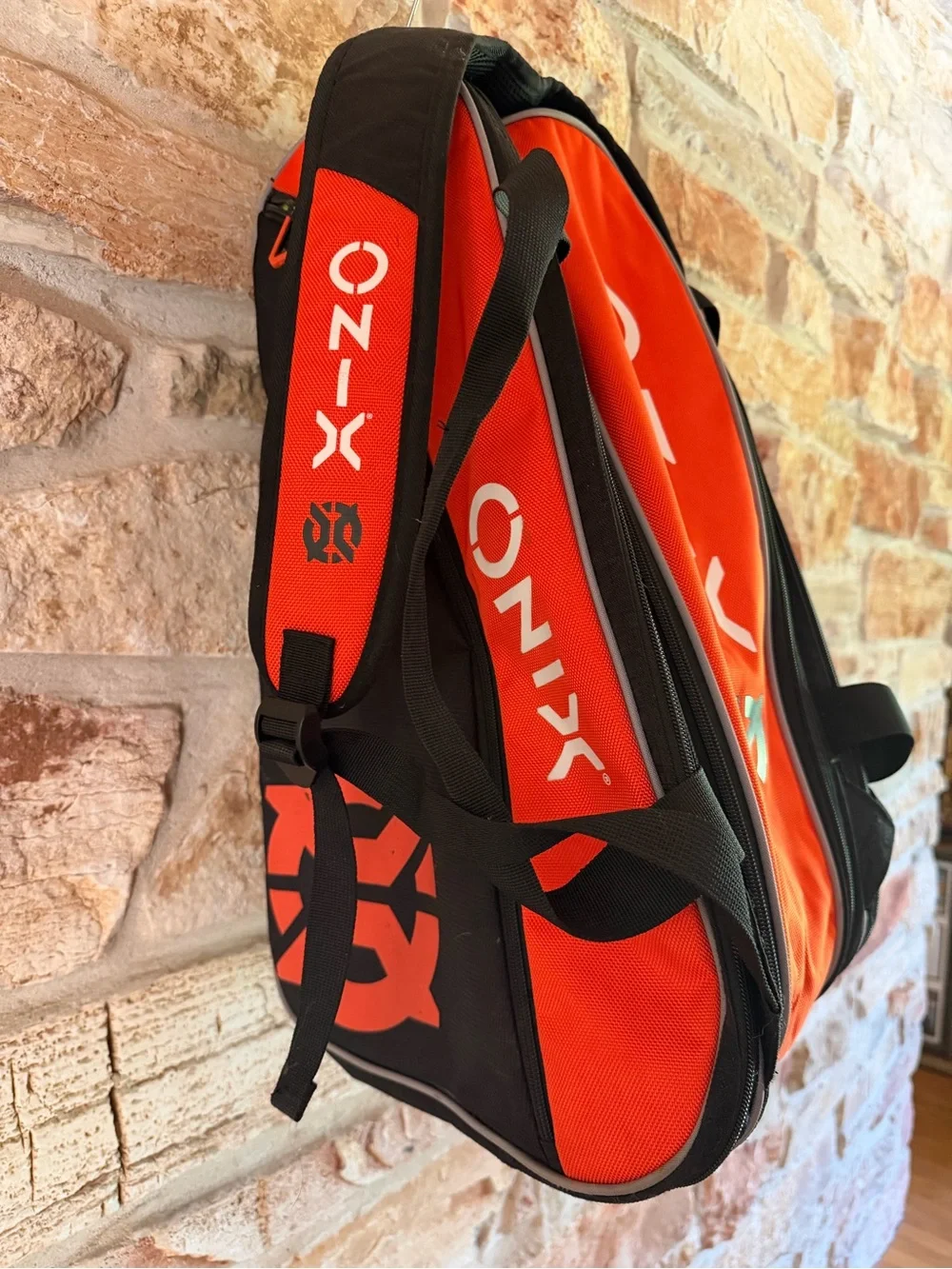 Men's Orange & Black Duffel Paddle Bag